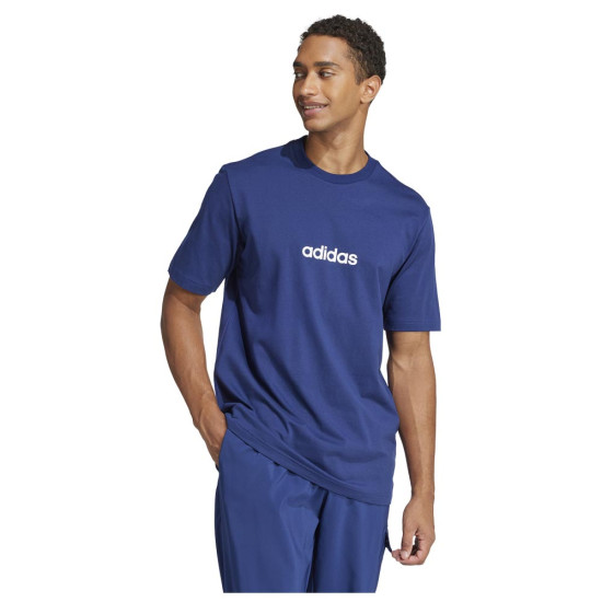 Adidas Ανδρική κοντομάνικη μπλούζα Linear Single Jersey Tee Adidas Ανδρική κοντομάνικη μπλούζα Linear Single Jersey Tee